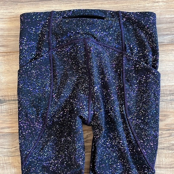 Lululemon Athletica Women’s Train Times leggings size 4 Crystalline Multi/Black - Picture 5 of 6